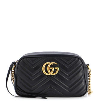 Gucci GG Marmont Shoulder Bag Matelasse Leather Small