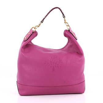 Mulberry Effie Hobo Leather Purple