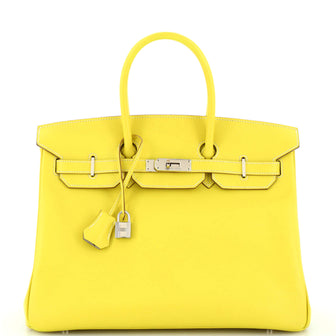 Hermes Candy Birkin Bag Epsom 35