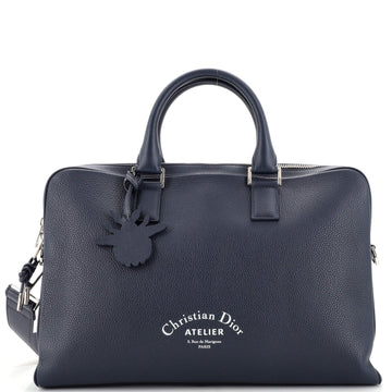 Christian Dior Convertible Briefcase Leather