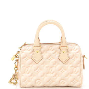 Louis Vuitton Speedy Bandouliere Bag Stardust Monogram Empreinte Leather 20