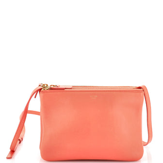Celine Trio Crossbody Bag Leather Small