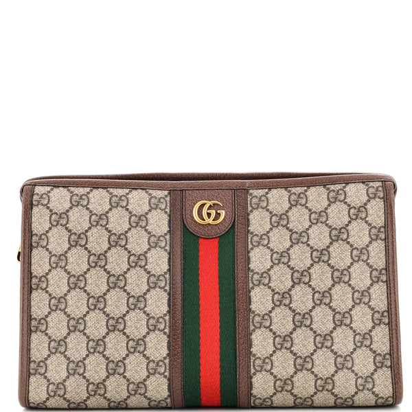 Gucci Ophidia Pouch Wristlet Bag