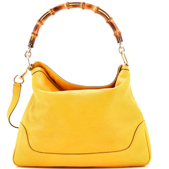 Gucci Diana Bamboo Shoulder Bag Leather Medium