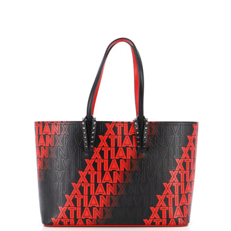 Christian Louboutin Cabata East West Tote Printed Patent Small