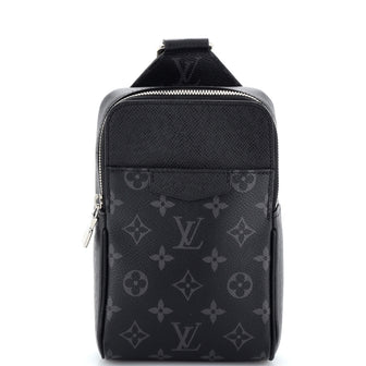 Louis Vuitton Taiga Monogram Outdoor Slingbag - Black Backpacks, Bags -  LOU510686