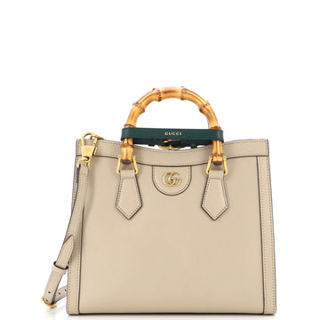 Gucci Diana NM Bamboo Handle Tote Leather Small