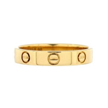 Cartier Love Wedding Band Ring 18K Yellow Gold