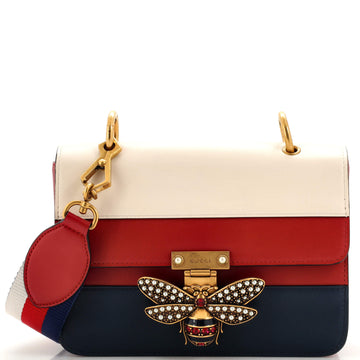 Gucci Queen Margaret Flap Bag Colorblock Leather Medium