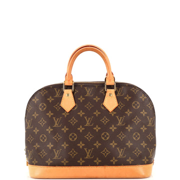 Louis Vuitton Vintage Alma Handbag Monogram Canvas PM