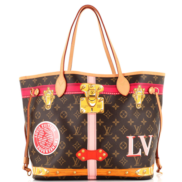 Louis Vuitton, Bags, Louis Vuitton Neverfull Mm Summer Trunks