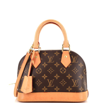 Louis Vuitton Alma Handbag Monogram Canvas BB