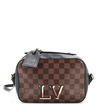 Louis Vuitton Santa Monica Crossbody Bag Damier Brown