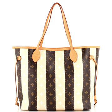Louis Vuitton Neverfull Tote Limited Edition Monogram Rayures MM