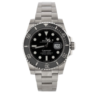 Rolex Oyster Perpetual Submariner Date Automatic Watch Stainless Steel and Cerachrom 40