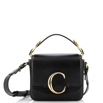 Chloe C Flap Bag Leather Mini