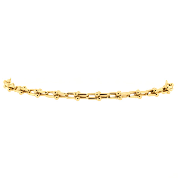 Tiffany & Co. HardWear Link Bracelet 18K Yellow Gold Micro 221275