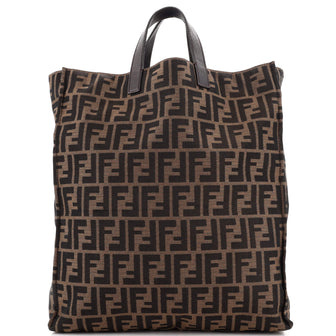 Fendi Special Shopping Tote Zucca Canvas Large