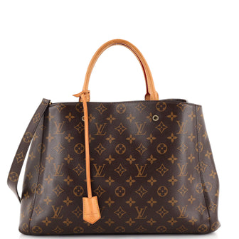 Louis Vuitton Montaigne Handbag Monogram Canvas GM
