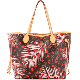 Louis Vuitton Neverfull NM Tote Limited Edition Monogram Jungle Dots MM