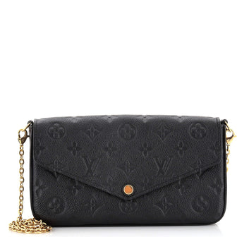 Louis Vuitton Felicie Pochette Monogram Empreinte Leather