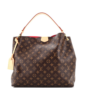 Louis Vuitton Graceful Handbag Monogram Canvas MM