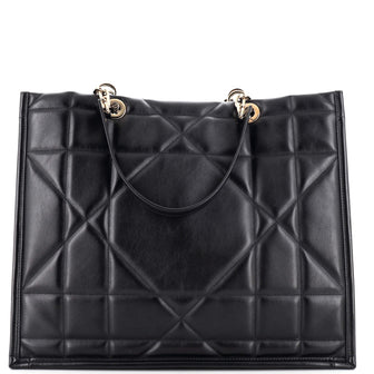 Christian Dior Essential Tote Archicannage Quilt Calfskin Large