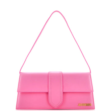 Jacquemus Le Bambino Top Handle Flap Bag Leather Long