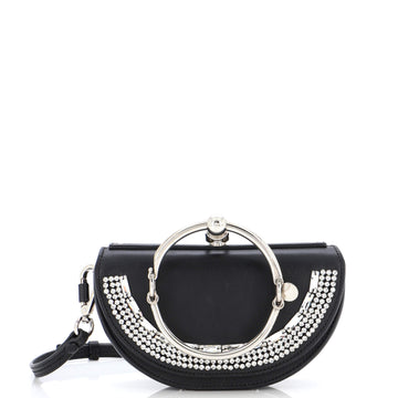 Chloe Nile Crossbody Bag Embellished Leather Mini