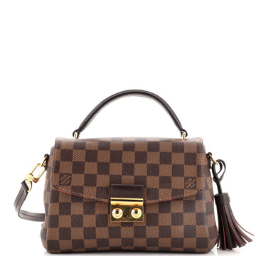 Louis Vuitton Croisette Handbag Damier
