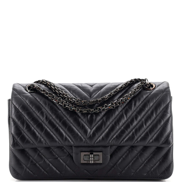 Chanel So Black Reissue 2.55 Flap Bag