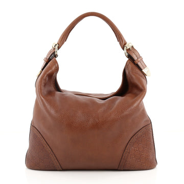 Gucci Signoria Hobo Leather Large Brown 2215401