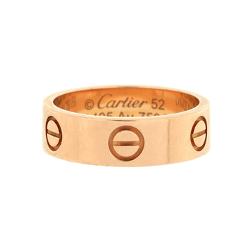 Cartier Love Band Ring 18K Rose Gold