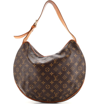 Louis Vuitton Croissant Handbag Monogram Canvas GM