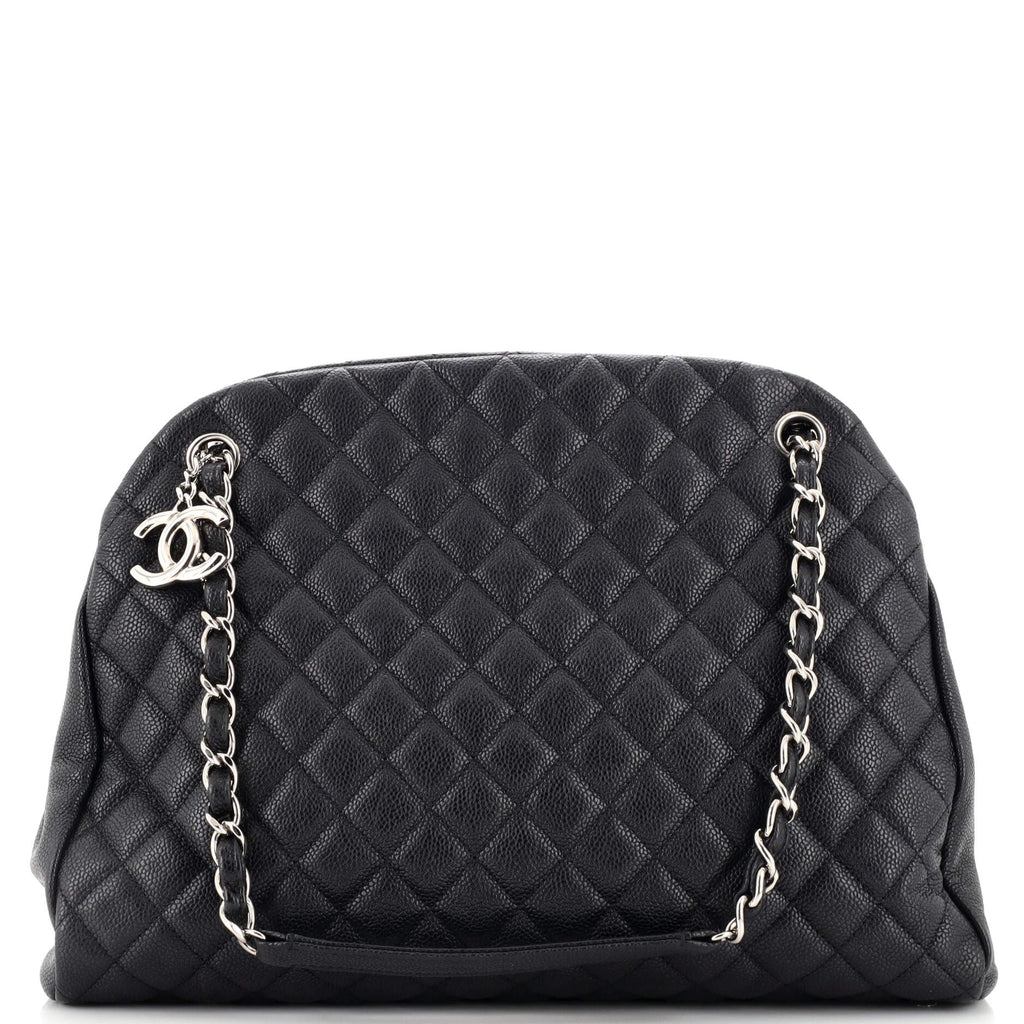 Chanel Caviar Mademoiselle Black Chanel Just Mademoiselle Bag