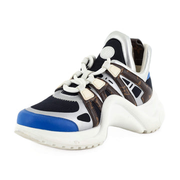 Louis Vuitton Women's LV Archlight Sneakers Mesh and Monogram Coated Canvas