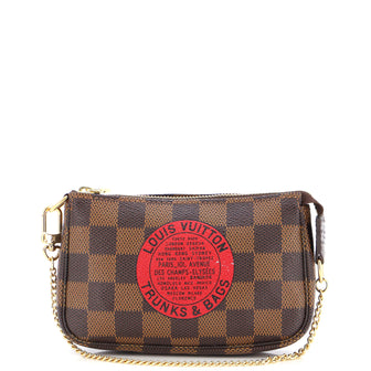 Louis Vuitton Pochette Accessoires Limited Edition Damier Mini