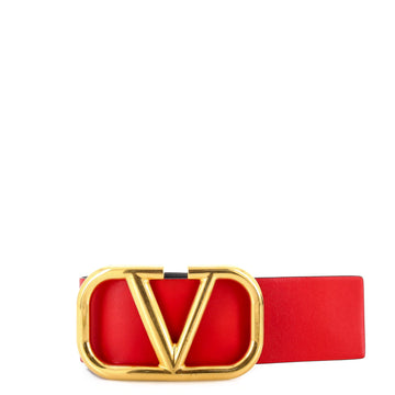 Valentino Garavani VLogo Reversible Belt Leather Extra Wide