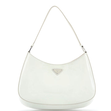 Prada Cleo Shoulder Bag Spazzolato Leather Large