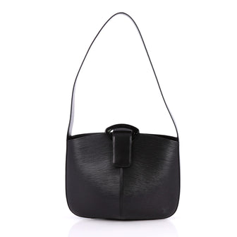 Louis Vuitton Reverie Handbag Epi Leather Black 2217002
