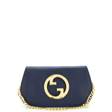 Gucci Blondie NM Chain Flap Bag Leather Small