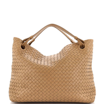 Bottega Veneta Bella Tote Intrecciato Nappa Medium