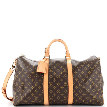 Louis Vuitton Keepall Bandouliere Bag Monogram Canvas 50