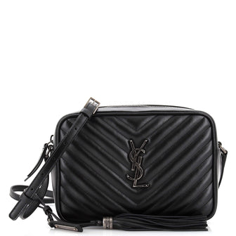Saint Laurent Lou Camera Bag Matelasse Chevron Leather Small