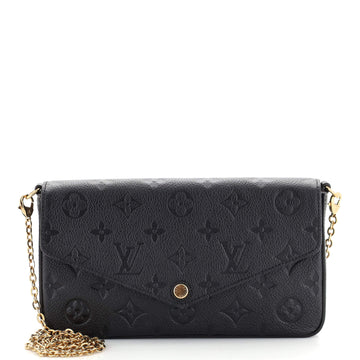 Louis Vuitton Felicie Pochette Monogram Empreinte Leather