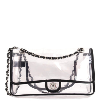 Chanel Naked Flap Bag PVC Medium