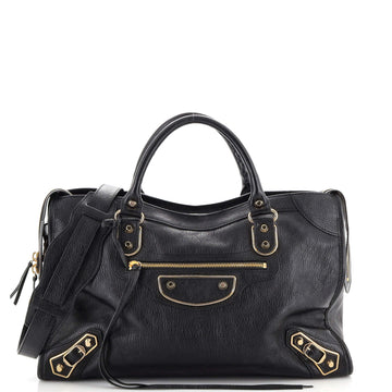 Balenciaga City Classic Metallic Edge Bag Leather Medium