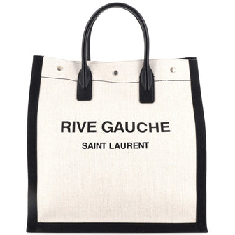 Saint Laurent - Women's Rive Gauche Pouch Clutche - Black - Canvas