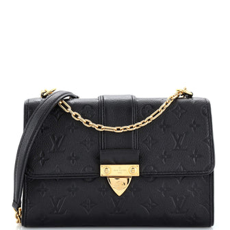 Louis Vuitton Saint Sulpice Handbag Monogram Empreinte Leather PM