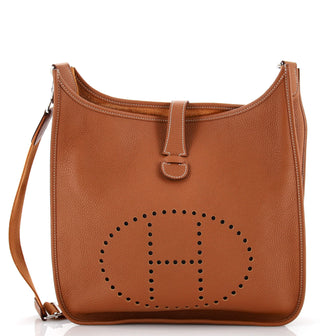 Hermes Evelyne Bag Gen III Clemence GM